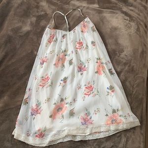 EUC Abercrombie floral trapeze dress size S